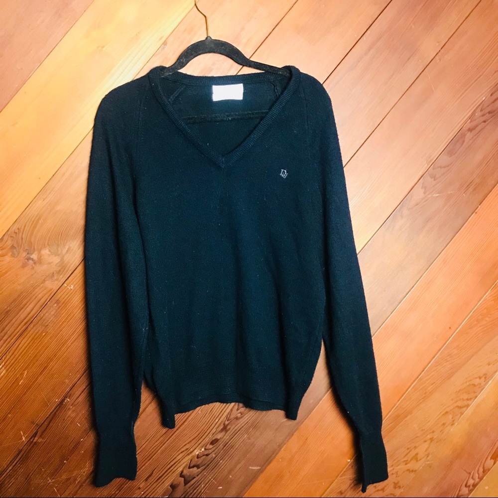 Dior V-neck Sweater Black